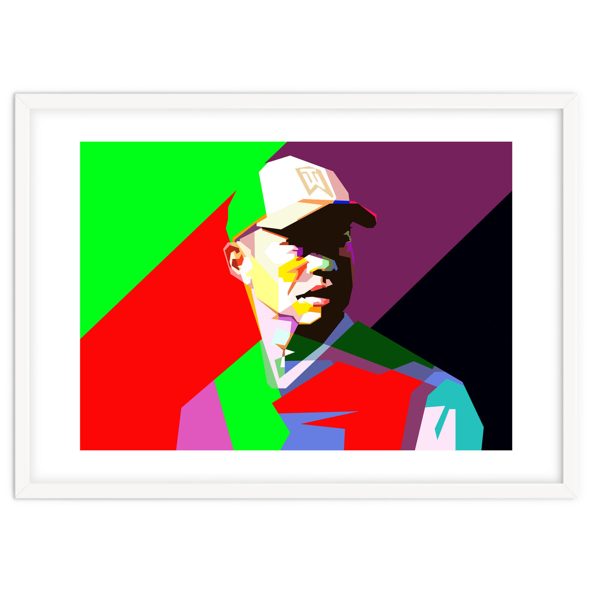 Tiger Woods Golf Legendary Pop Art WPAP