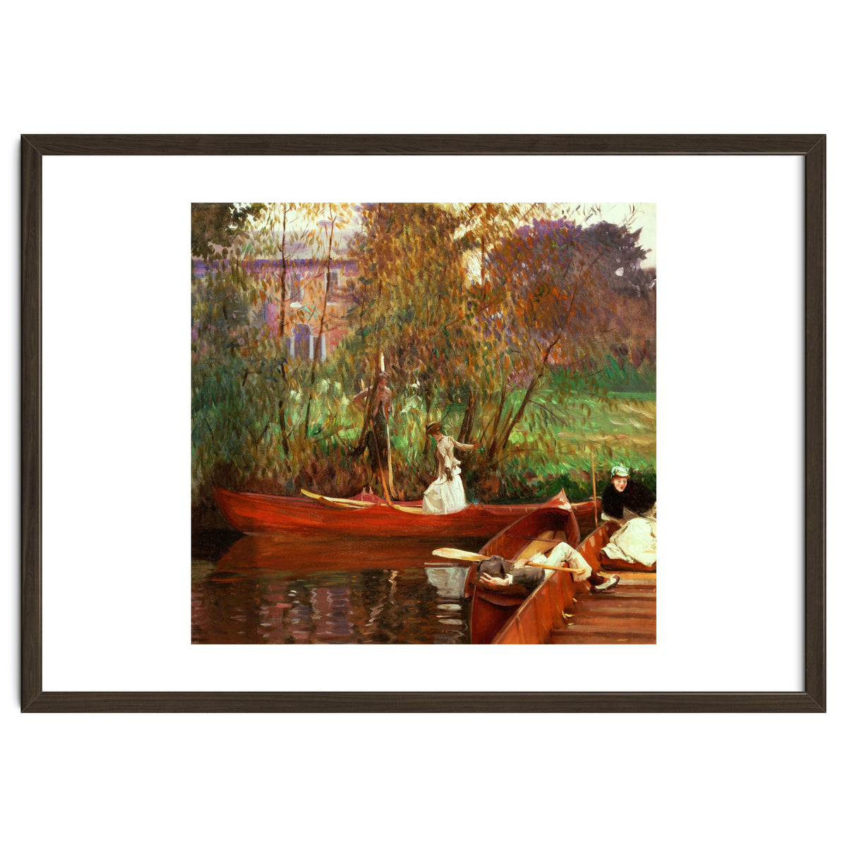 John Singer Sargent / 'The Boating Party', 1889, Oil on canvas, 88 x 92 cm.