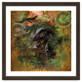 Dinosaur Jurassic T-Rex Collage thumbnail