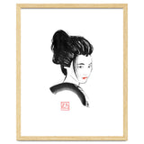 Geisha Face Red Lips thumbnail