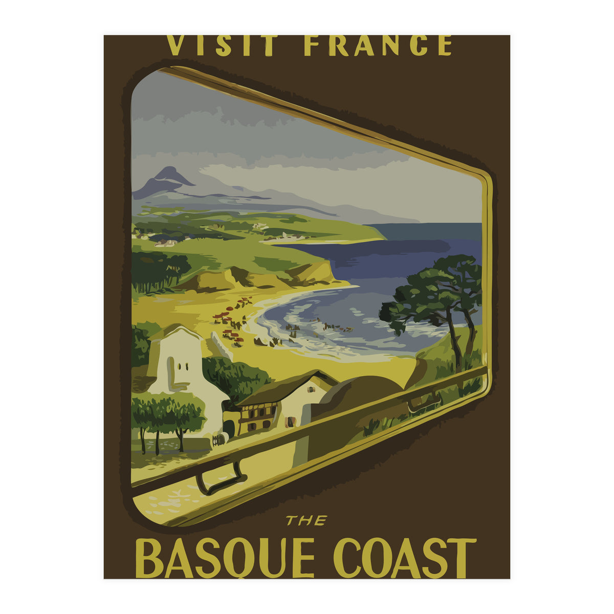 France, Basque Coast (Print Only)