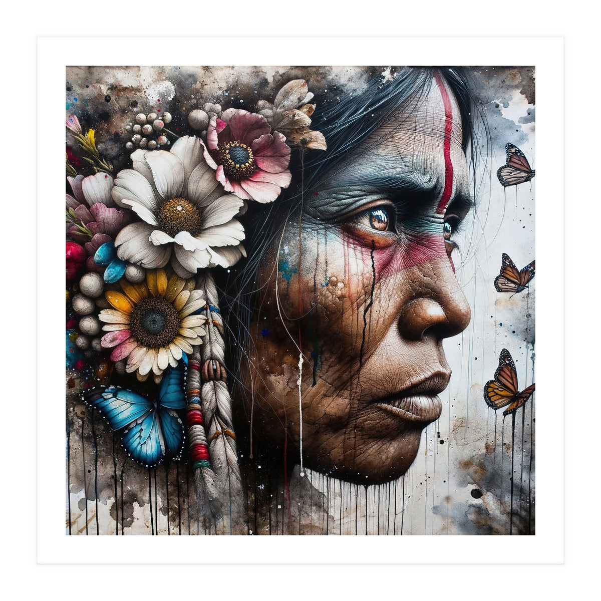 Weathered Bloom Profile (Print Only)