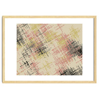 Geometric Cross Patterns Muted