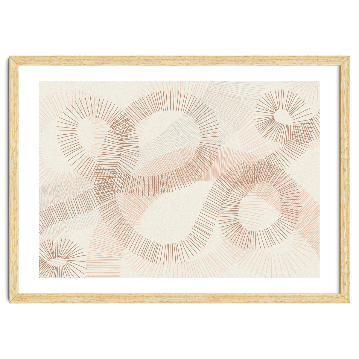 calming essentials Curved Lines  sand
