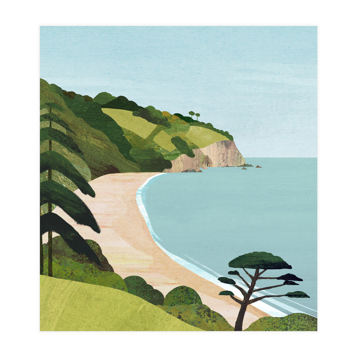 Blackpool Sands, Devon (Print Only)