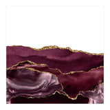 Burgundy & Gold Agate Texture 25  (Print Only) thumbnail