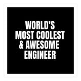 World's most coolest and awesome engineer (Print Only) thumbnail