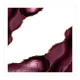 Burgundy & Gold Agate Texture 22  (Print Only) thumbnail