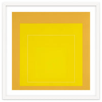 JOSEF ALBERS - HOMAGE TO THE SQUARE YELLOW