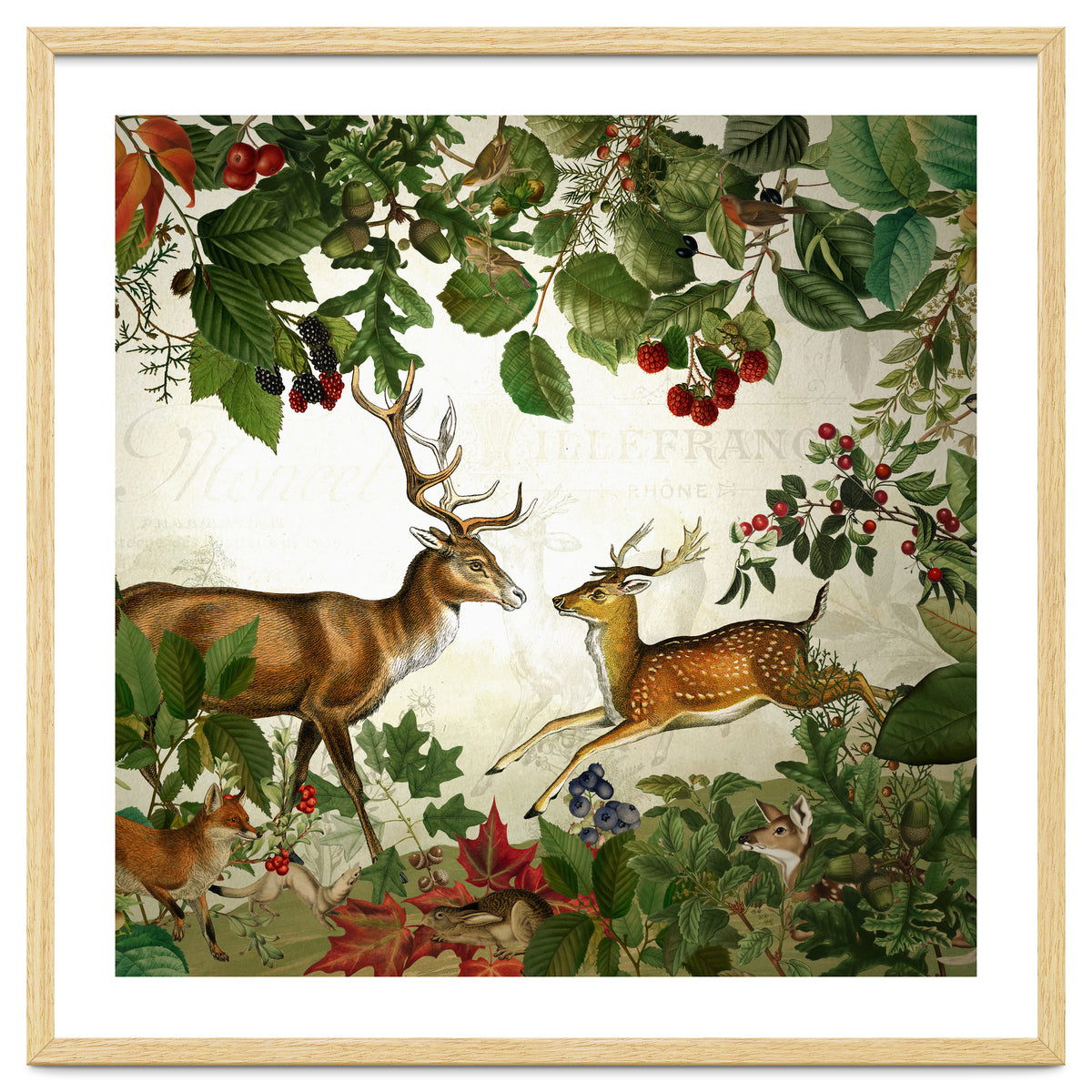 Nostalgic Autumn guardians of the forest 2