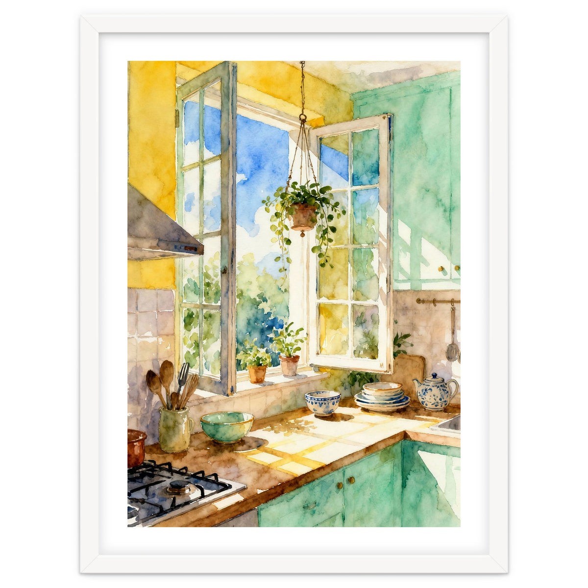 Matisse Inspired Kitchen Room