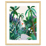 The Urban Jungle Route, Botanical Tropical Nature Plants, Forest Bohemian Eclectic Trees, Exotic Garden Palm Travel Boho thumbnail
