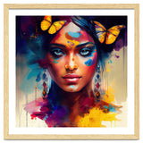 Butterfly Crown Hindu Portrait thumbnail