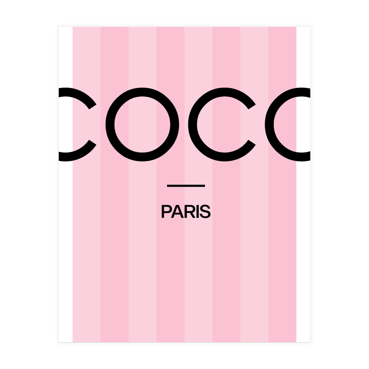 Paris Fashion Quote Art, Coco Chanel, Chic Decor (Print Only)