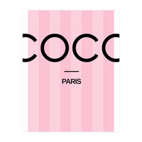 Paris Fashion Quote Art, Coco Chanel, Chic Decor (Print Only)