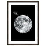 Diamond moon and UFO thumbnail