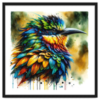 Vibrant Tropical Bird Portrait