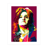 Suzi Quatro Blues Singer Pop Art WPAP (Print Only) thumbnail