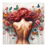 Wild Red Hair Butterfly Back (Print Only) thumbnail