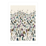 Mountain Forest Trees Winter (Print Only) thumbnail