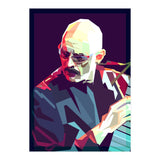 Tony Levin Bass Musician Pop Art WPAP (Print Only) thumbnail