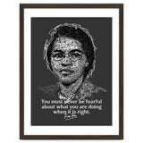 Rosa Parks  American Activist Legend in Scribble Art thumbnail