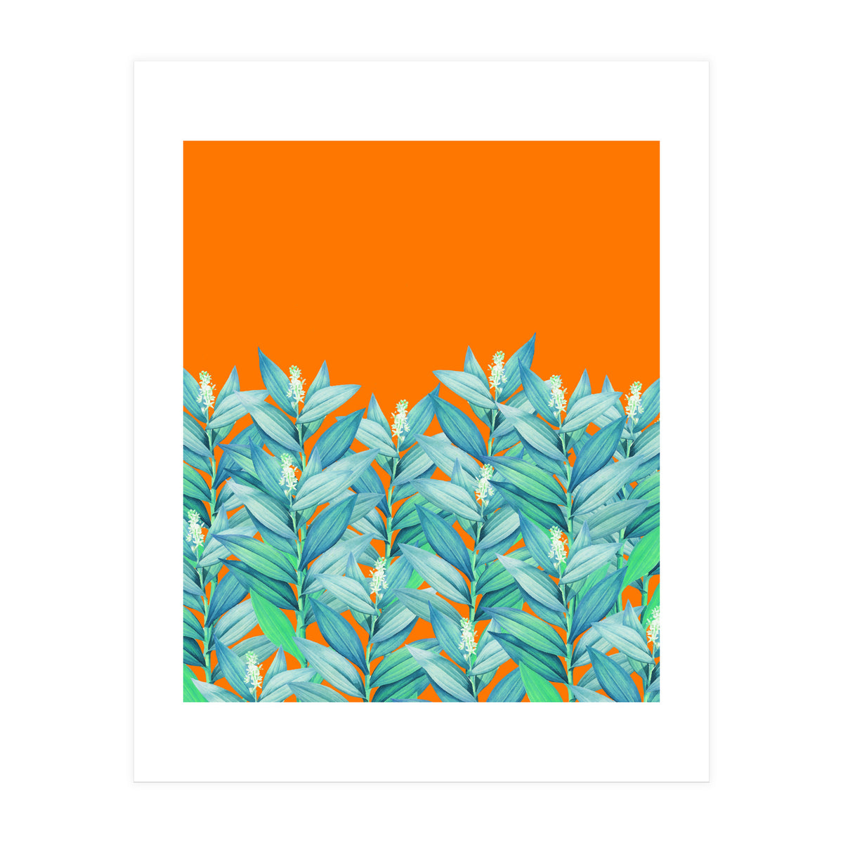 Nevertheless #Botanical Watercolor Illustration + Digital Art (Print Only)