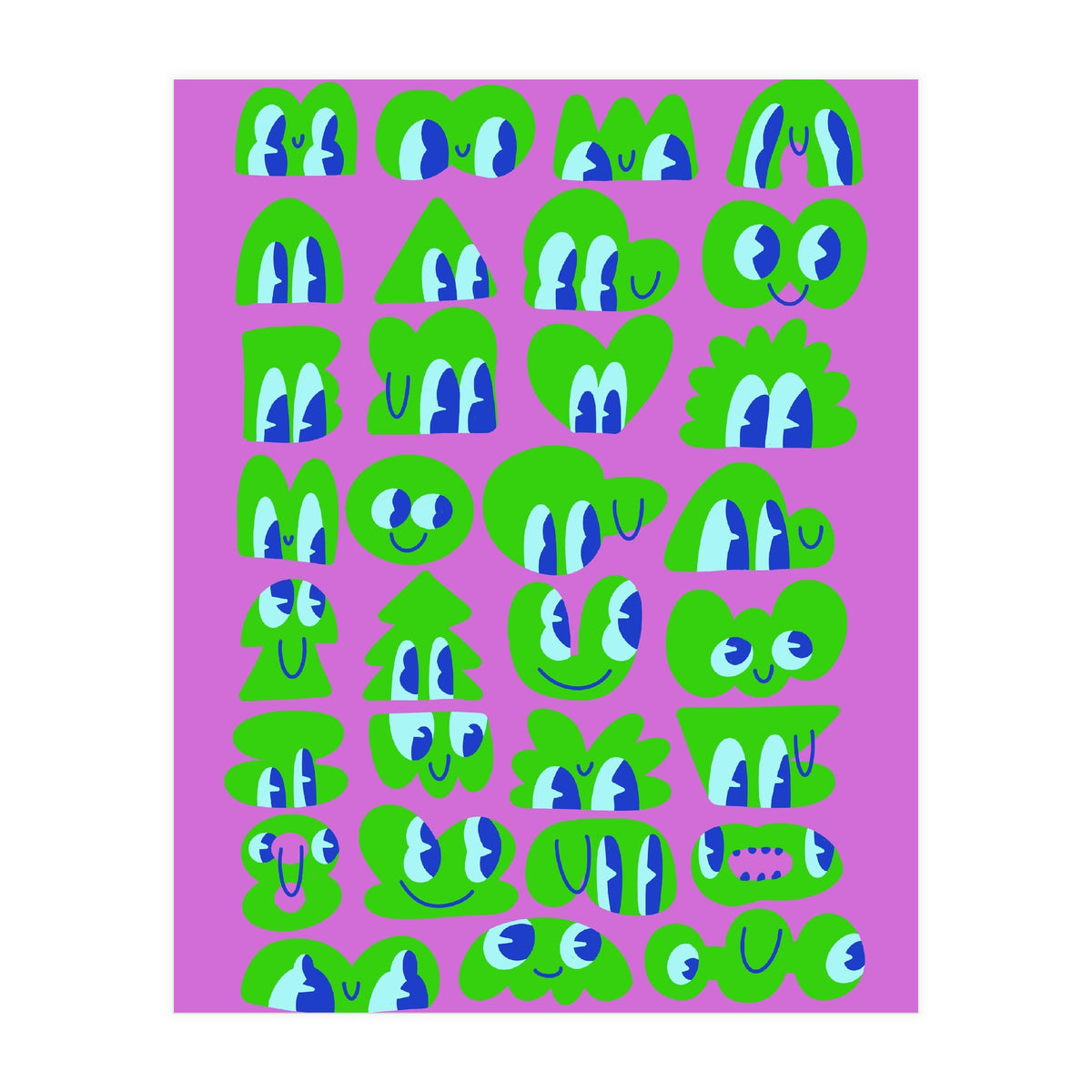 green creature (Print Only)