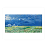 Wheatfield under Thunderclouds. Date: July 1890, Auvers-sur-Oise. Dimensions: 50.4 cm x 101.3 cm,... (Print Only) thumbnail