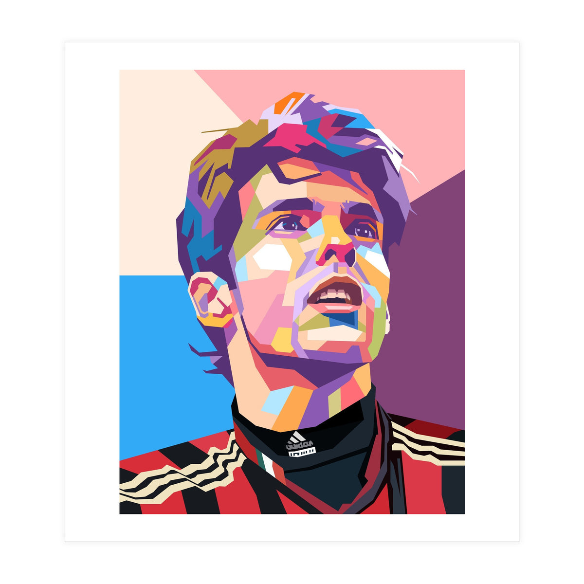 Richardo Kaka art (Print Only)