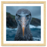 Majestic Albatross Facing Camera Over Ocean thumbnail