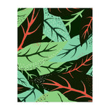 The Dark Jungle | Mystery Eclectic Forest | Maximalist Rainforest Nature Botanical Plants (Print Only) thumbnail