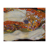Wasserschlangen - Watersnakes II (The friends),1904/07. Canvas, 80 x 145 cm. (Print Only) thumbnail