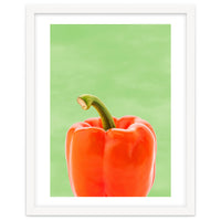 Red Bell Pepper, Fresh Kitchen Art, Capsicum Chilli