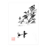 Fishing At The Fall (Print Only) thumbnail