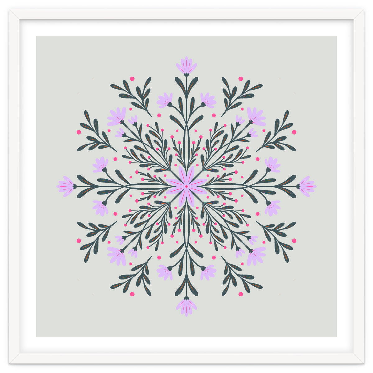 Spring Flowers Mandala