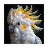 Beautiful Cockatoo Parrot Portrait Headshot (Print Only) thumbnail