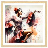 Scarlet Flamenco Side Pose thumbnail