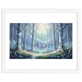 Crystal Forest: Ethereal Fantasy Landscape thumbnail