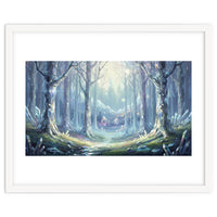 Crystal Forest: Ethereal Fantasy Landscape
