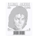 Receipt Art Michael Jackson (Print Only) thumbnail