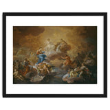 Corrado Giaquinto / 'La Santísima Trinidad, la Virgen y santos', 1755-1756, Italian School. thumbnail