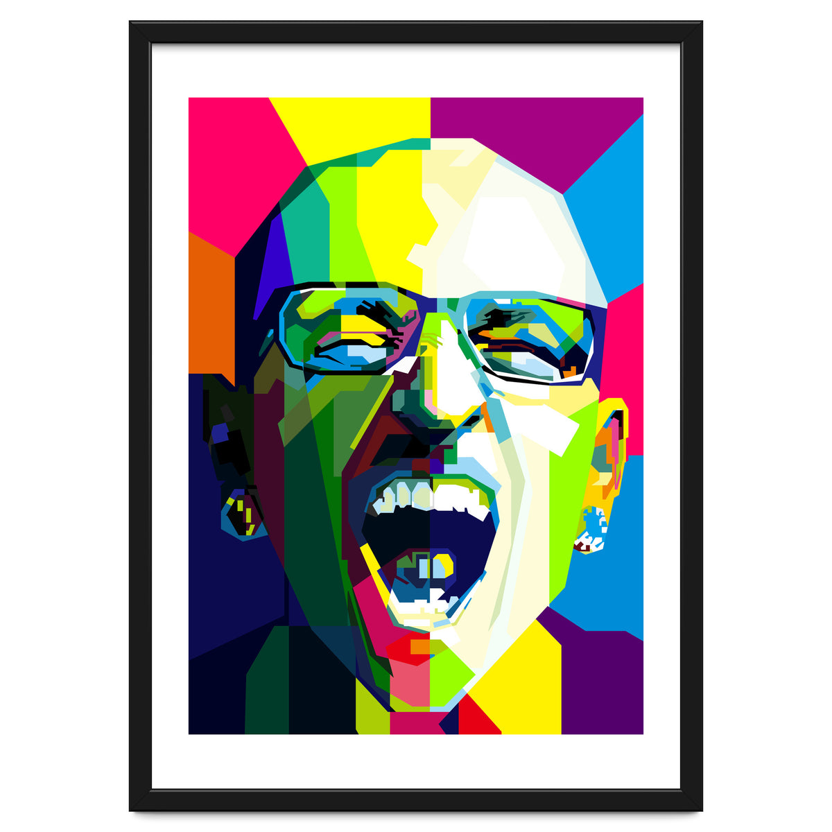 Chester Bennington Lingkin Park Pop Art Wpap