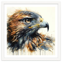 Eagle Gaze Across The Horizon