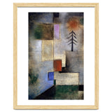 Paul Klee Small Fir Tree Abstract Painting thumbnail