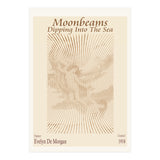 Moonbeams Dipping Into The Sea (1918) – Evelyn De Morgan (english, 1855 1919) (Print Only) thumbnail