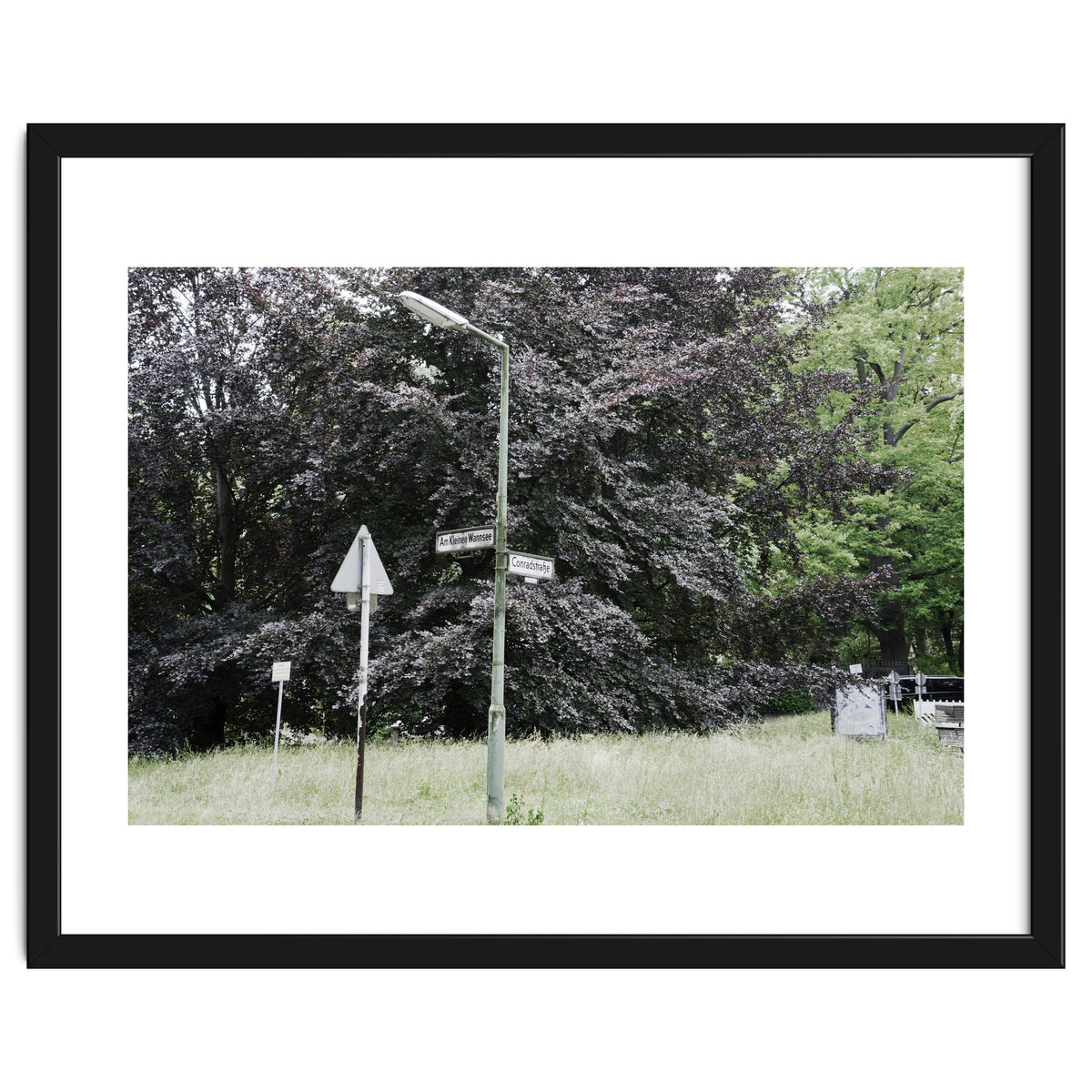 Signs at the corner of the street