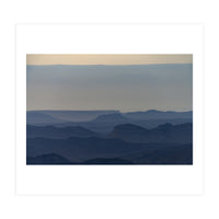 Sunrise over Ramon crater #5 (Print Only)