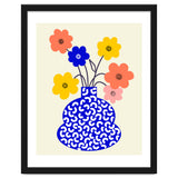 Inheritance, Flower Pot Botanical Floral, Eclectic Bohemian Concept Pop Of Color, Dopamine Positivity Plants Nature Heredity Contemporary thumbnail