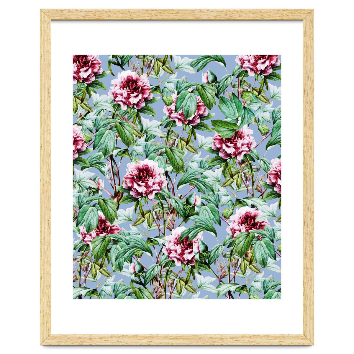 Frosty Florals #society6 #decor #buyart